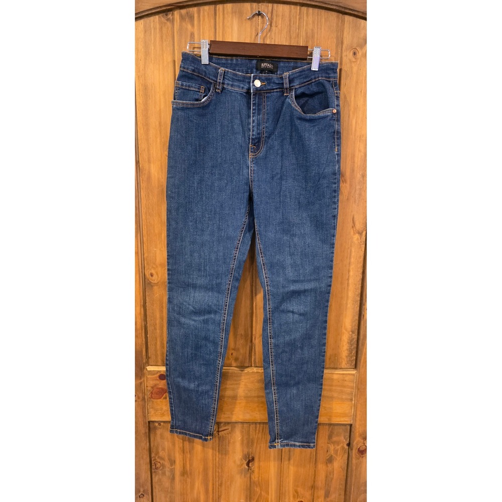 Buffalo David Bitton Jeans Women 31 Blue Excellent Skinny High Rise Denim